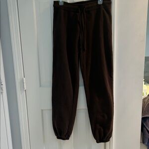 J. Galt Brandy MelvilleCalifornia brown drawstring joggers. New, no tags